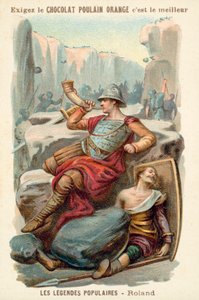 The Death of Roland at Ronceveaux, 778 by French School